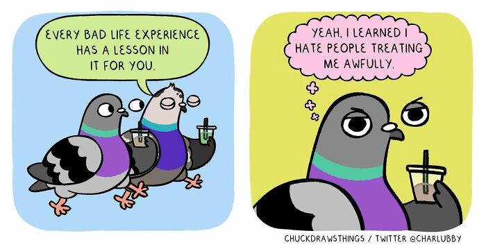 50 New Comics About A Pigeon Going Through Life And Mental Health Struggles By Chuck Mullin 50 New Comics About A Pigeon Going Through Life And Mental Health Struggles By Chuck Mullin