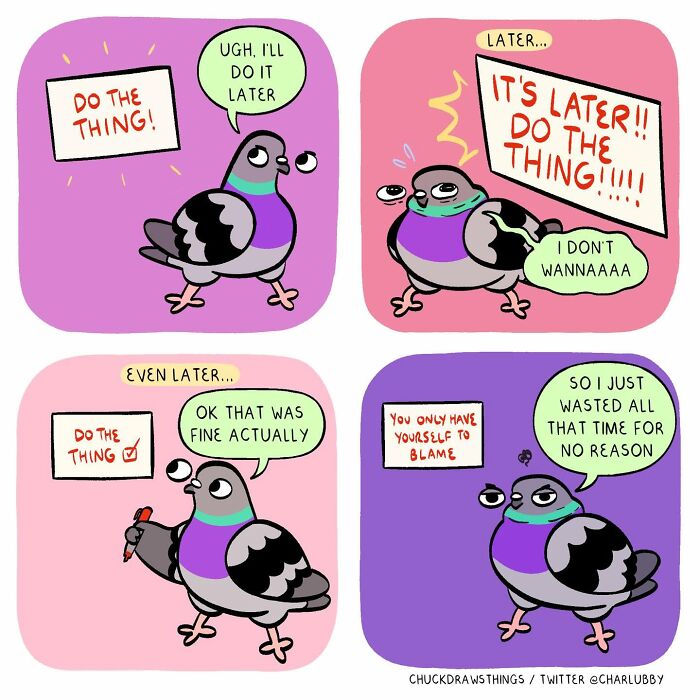 50 New Comics About A Pigeon Going Through Life And Mental Health Struggles By Chuck Mullin 50 New Comics About A Pigeon Going Through Life And Mental Health Struggles By Chuck Mullin