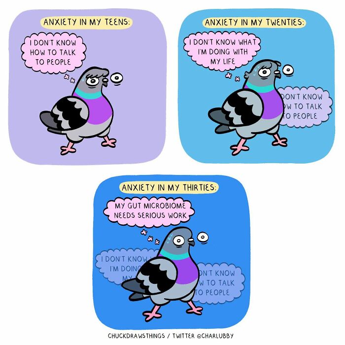 50 New Comics About A Pigeon Going Through Life And Mental Health Struggles By Chuck Mullin 50 New Comics About A Pigeon Going Through Life And Mental Health Struggles By Chuck Mullin