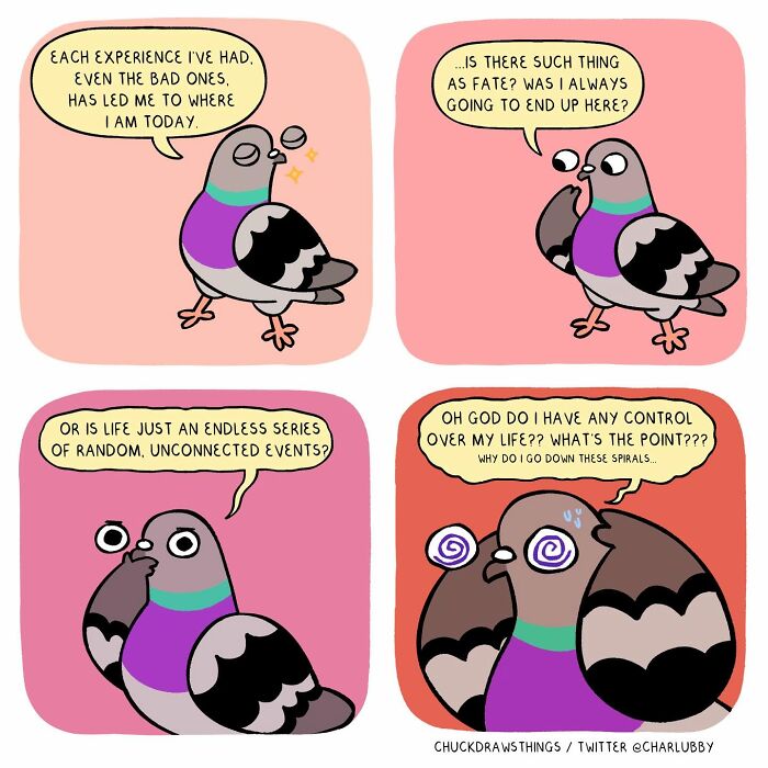 50 New Comics About A Pigeon Going Through Life And Mental Health Struggles By Chuck Mullin 50 New Comics About A Pigeon Going Through Life And Mental Health Struggles By Chuck Mullin
