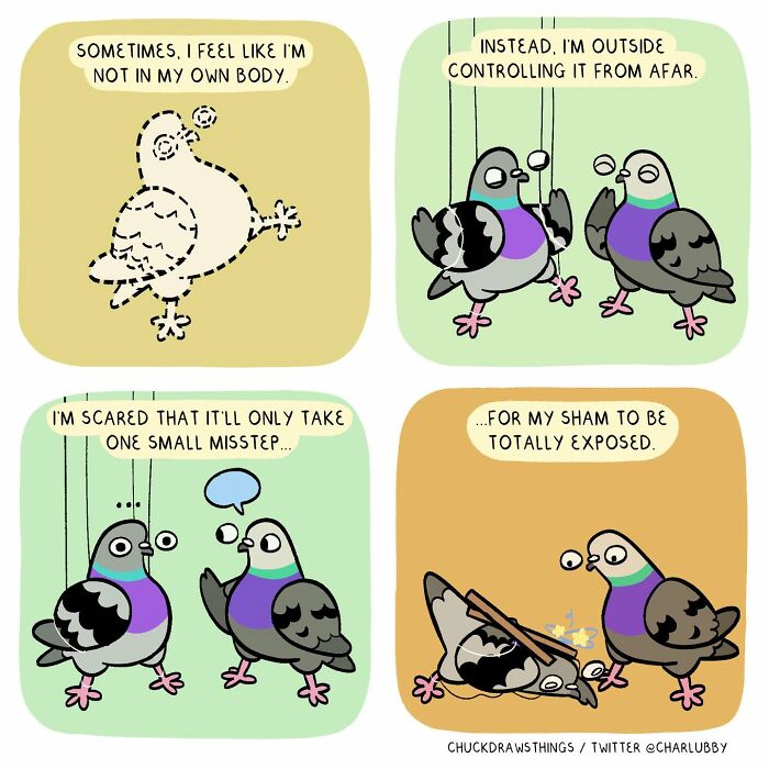 50 New Comics About A Pigeon Going Through Life And Mental Health Struggles By Chuck Mullin 50 New Comics About A Pigeon Going Through Life And Mental Health Struggles By Chuck Mullin
