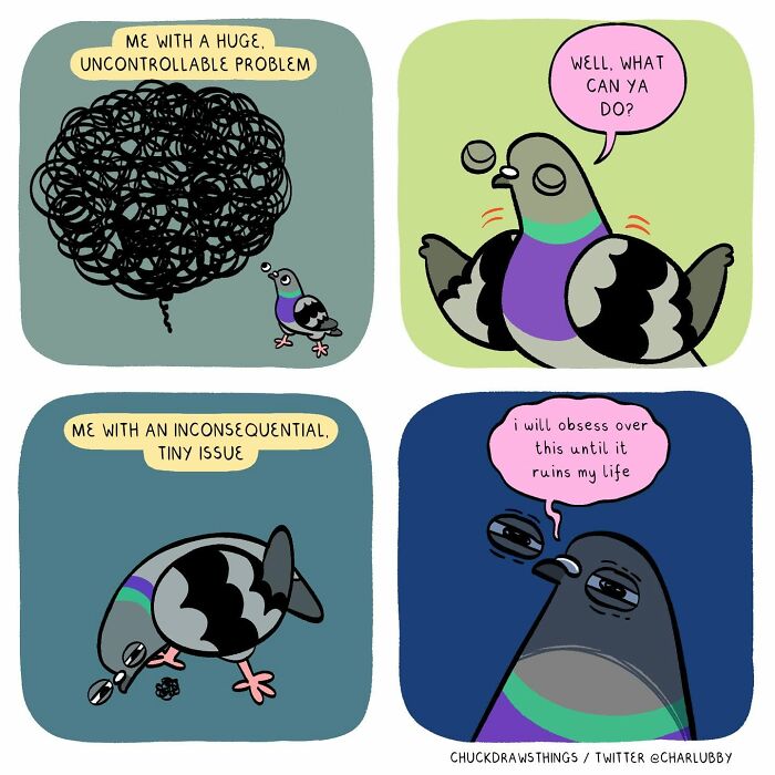 50 New Comics About A Pigeon Going Through Life And Mental Health Struggles By Chuck Mullin 50 New Comics About A Pigeon Going Through Life And Mental Health Struggles By Chuck Mullin