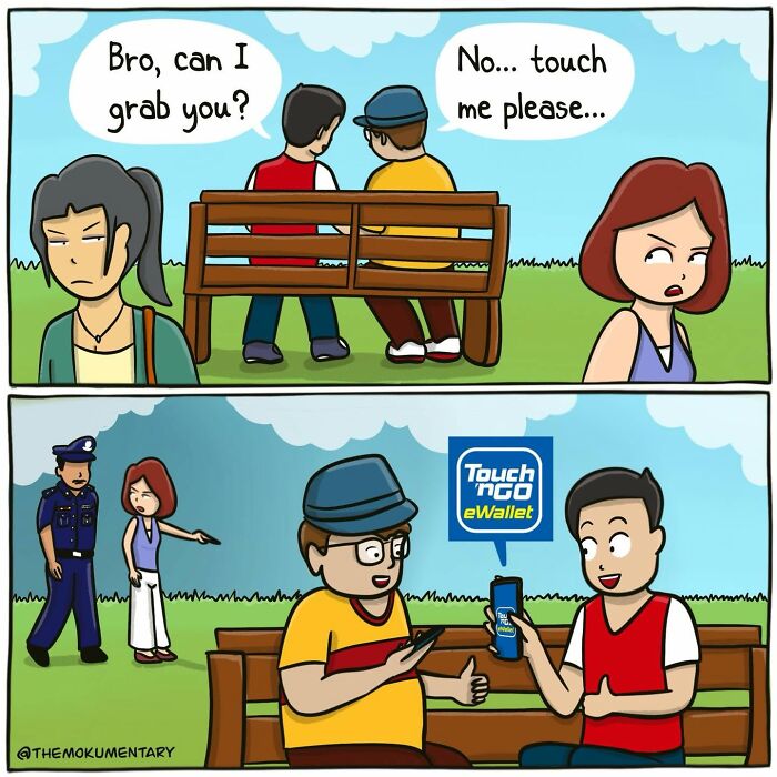 31 New Comics From “Mokumentary” That Capture The Awkward Side Of Everyday Life 31 New Comics From “Mokumentary” That Capture The Awkward Side Of Everyday Life