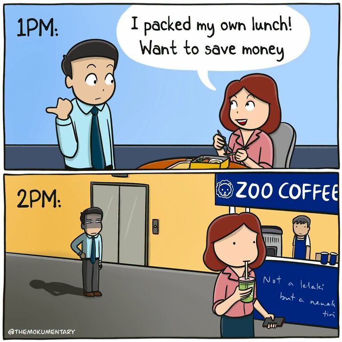 31 New Comics From “Mokumentary” That Capture The Awkward Side Of Everyday Life 31 New Comics From “Mokumentary” That Capture The Awkward Side Of Everyday Life