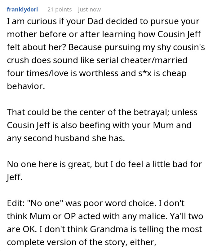 Guy Has Crush In High School, Loses It After She Marries His Cousin, Turns Families Into Enemies Guy Has Crush In High School, Loses It After She Marries His Cousin, Turns Families Into Enemies
