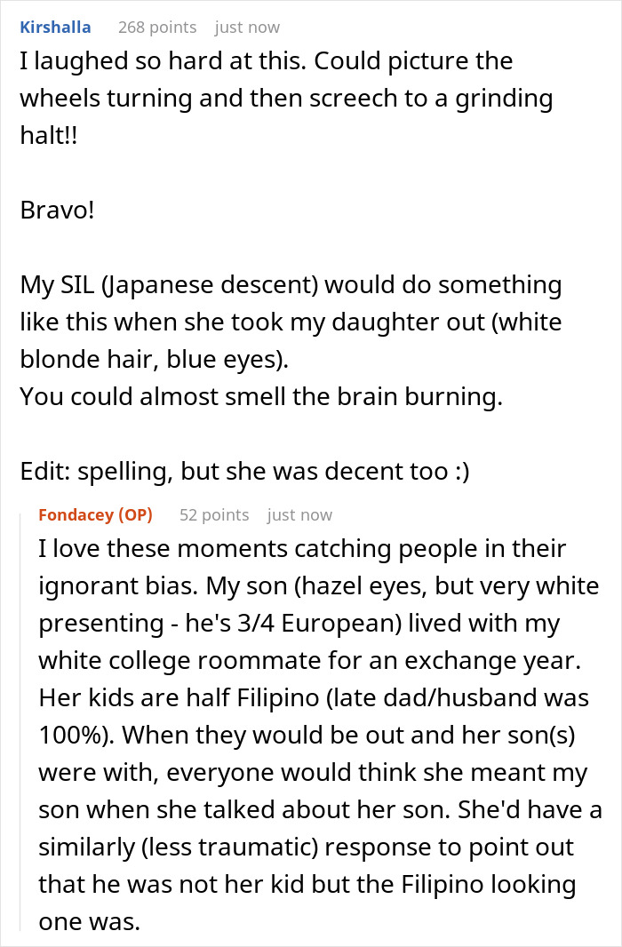 Mixed-Race Mom Invents Family Scandals For Fun, Tired Of Explaining Blue-Eyed Kid To Nosy Strangers Mixed-Race Mom Invents Family Scandals For Fun, Tired Of Explaining Blue-Eyed Kid To Nosy Strangers