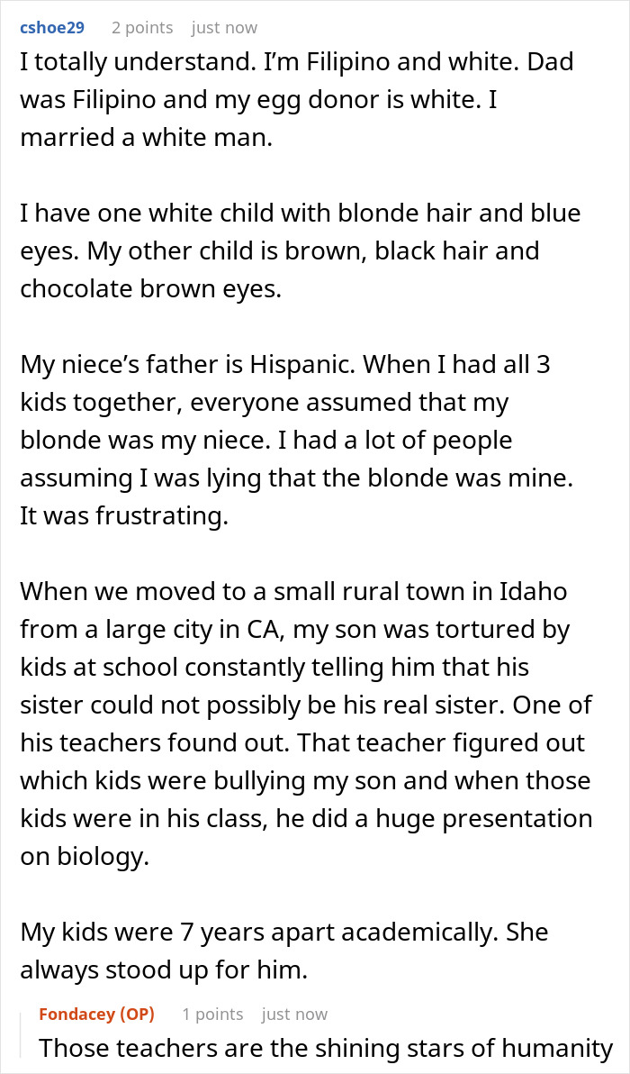Mixed-Race Mom Invents Family Scandals For Fun, Tired Of Explaining Blue-Eyed Kid To Nosy Strangers Mixed-Race Mom Invents Family Scandals For Fun, Tired Of Explaining Blue-Eyed Kid To Nosy Strangers