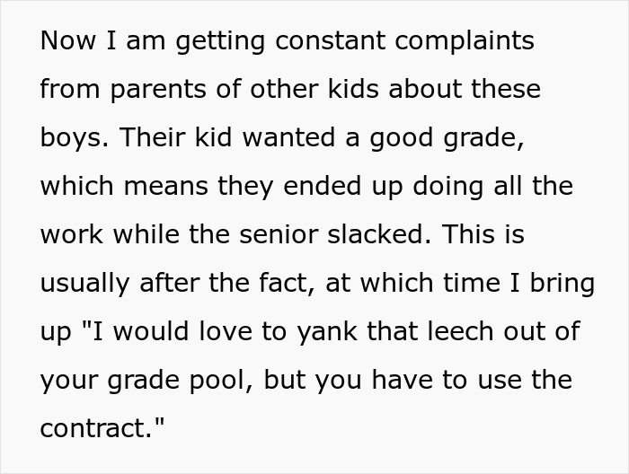 Lazy Seniors Force Classmates To Do All The Work, Teacher’s Trap Blows Up In Their Faces Lazy Seniors Force Classmates To Do All The Work, Teacher’s Trap Blows Up In Their Faces