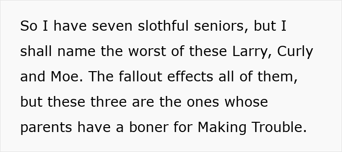 Lazy Seniors Force Classmates To Do All The Work, Teacher’s Trap Blows Up In Their Faces Lazy Seniors Force Classmates To Do All The Work, Teacher’s Trap Blows Up In Their Faces