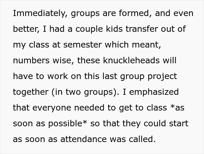 Lazy Seniors Force Classmates To Do All The Work, Teacher’s Trap Blows Up In Their Faces Lazy Seniors Force Classmates To Do All The Work, Teacher’s Trap Blows Up In Their Faces