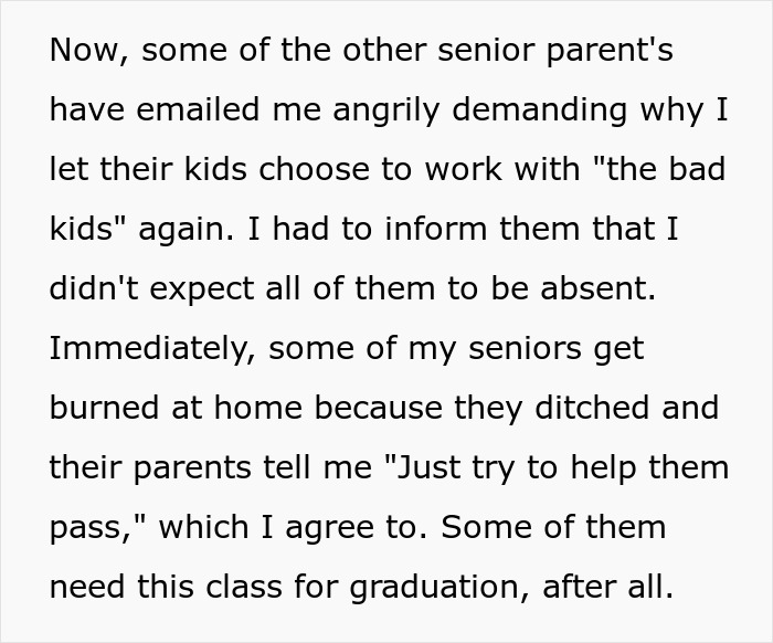 Lazy Seniors Force Classmates To Do All The Work, Teacher’s Trap Blows Up In Their Faces Lazy Seniors Force Classmates To Do All The Work, Teacher’s Trap Blows Up In Their Faces