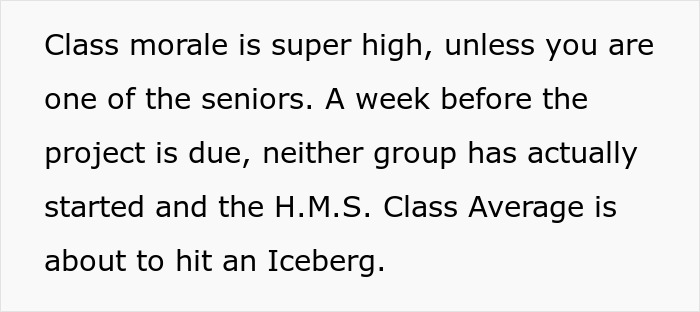 Lazy Seniors Force Classmates To Do All The Work, Teacher’s Trap Blows Up In Their Faces Lazy Seniors Force Classmates To Do All The Work, Teacher’s Trap Blows Up In Their Faces