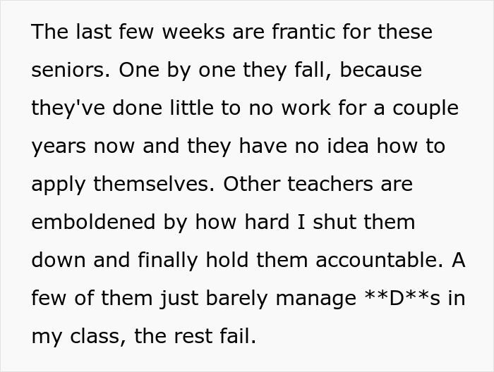 Lazy Seniors Force Classmates To Do All The Work, Teacher’s Trap Blows Up In Their Faces Lazy Seniors Force Classmates To Do All The Work, Teacher’s Trap Blows Up In Their Faces