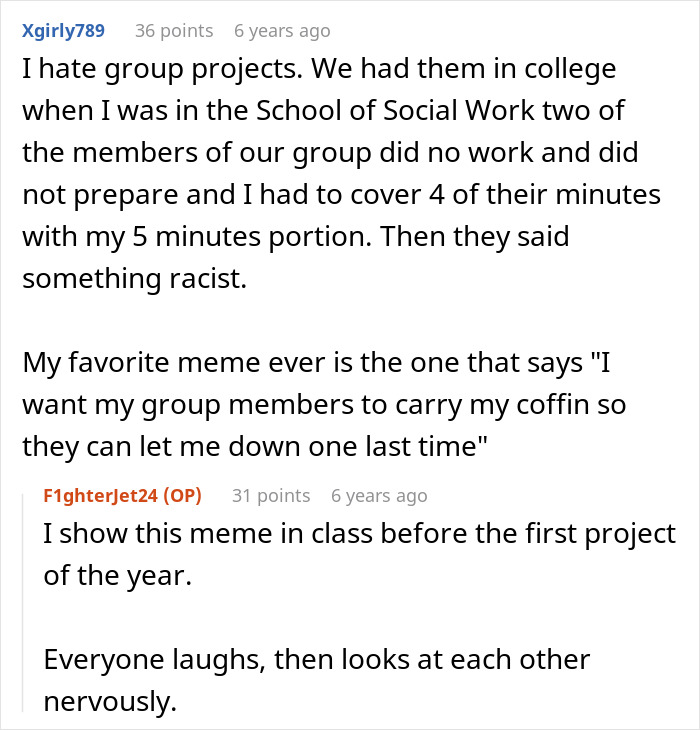 Lazy Seniors Force Classmates To Do All The Work, Teacher’s Trap Blows Up In Their Faces Lazy Seniors Force Classmates To Do All The Work, Teacher’s Trap Blows Up In Their Faces