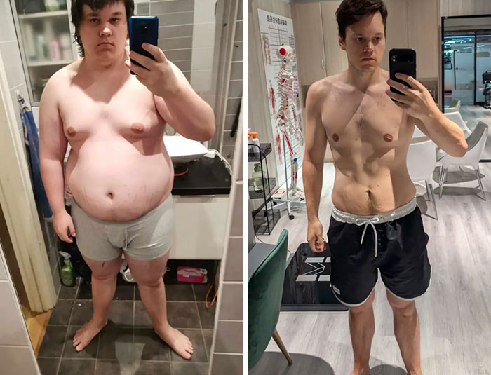 Man Reveals Wild Before-And-After After Attending Chinese “Fat Camp” For Four Weeks