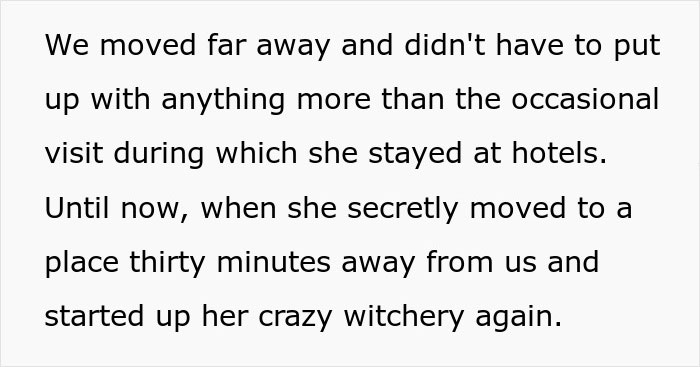Crazy MIL Has Been Witching Around And Couldn’t Survive Her Most Recent Potion Crazy MIL Has Been Witching Around And Couldn’t Survive Her Most Recent Potion
