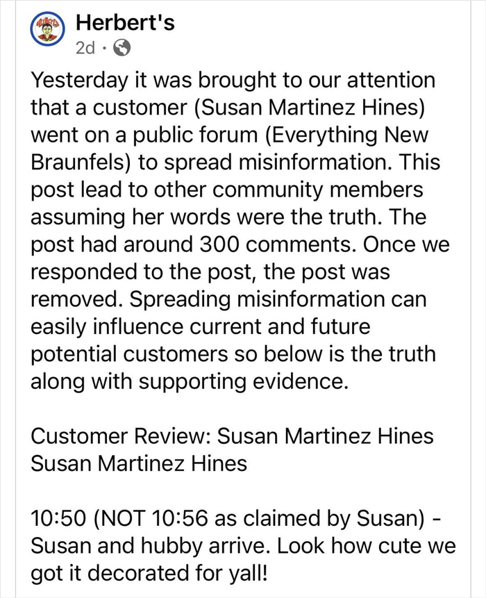 Karen Tries To Delete Her Embarrassing Fake Review, But The Restaurant’s Hardcore Clapback Is Already Viral Karen Tries To Delete Her Embarrassing Fake Review, But The Restaurant’s Hardcore Clapback Is Already Viral