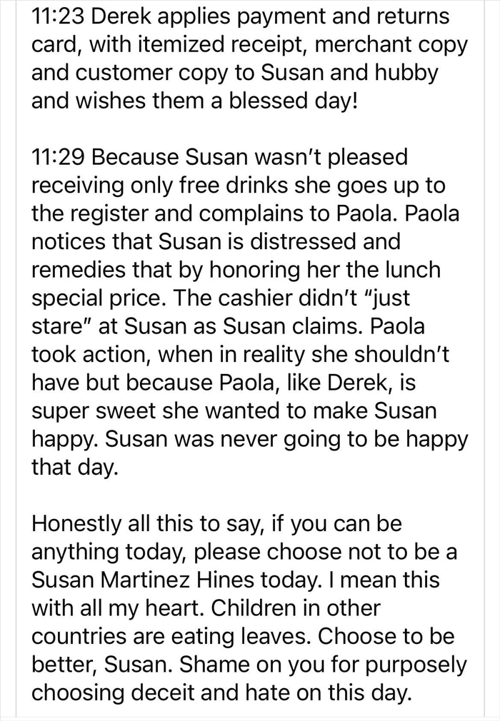 Karen Tries To Delete Her Embarrassing Fake Review, But The Restaurant’s Hardcore Clapback Is Already Viral Karen Tries To Delete Her Embarrassing Fake Review, But The Restaurant’s Hardcore Clapback Is Already Viral
