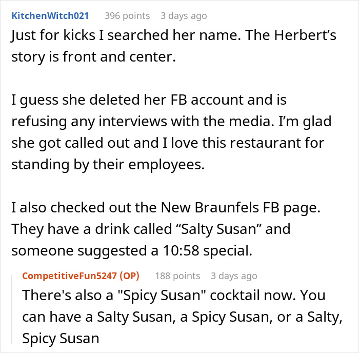 Karen Tries To Delete Her Embarrassing Fake Review, But The Restaurant’s Hardcore Clapback Is Already Viral Karen Tries To Delete Her Embarrassing Fake Review, But The Restaurant’s Hardcore Clapback Is Already Viral
