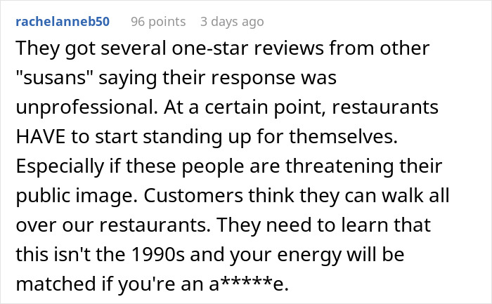 Karen Tries To Delete Her Embarrassing Fake Review, But The Restaurant’s Hardcore Clapback Is Already Viral Karen Tries To Delete Her Embarrassing Fake Review, But The Restaurant’s Hardcore Clapback Is Already Viral