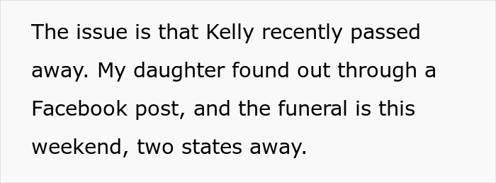 Mom Refuses To Let Daughter Attend Ex-Best Friend’s Funeral After What She Did Years Ago Mom Refuses To Let Daughter Attend Ex-Best Friend’s Funeral After What She Did Years Ago