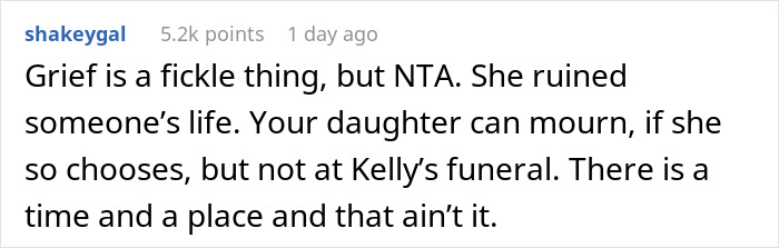 Mom Refuses To Let Daughter Attend Ex-Best Friend’s Funeral After What She Did Years Ago Mom Refuses To Let Daughter Attend Ex-Best Friend’s Funeral After What She Did Years Ago