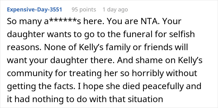 Mom Refuses To Let Daughter Attend Ex-Best Friend’s Funeral After What She Did Years Ago Mom Refuses To Let Daughter Attend Ex-Best Friend’s Funeral After What She Did Years Ago