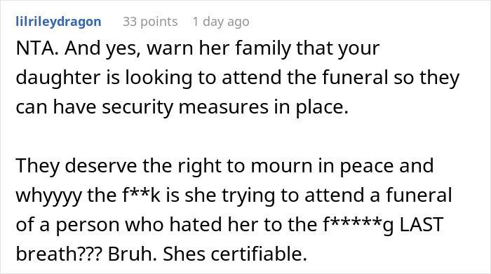 Mom Refuses To Let Daughter Attend Ex-Best Friend’s Funeral After What She Did Years Ago Mom Refuses To Let Daughter Attend Ex-Best Friend’s Funeral After What She Did Years Ago