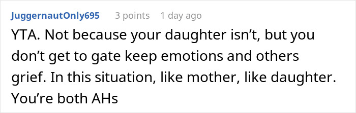 Mom Refuses To Let Daughter Attend Ex-Best Friend’s Funeral After What She Did Years Ago Mom Refuses To Let Daughter Attend Ex-Best Friend’s Funeral After What She Did Years Ago