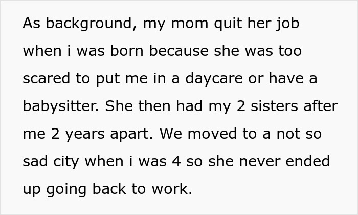 SAHM Tries To Live Through 18YO Daughter After Giving Up Her Career, Teen Finally Pushes Back SAHM Tries To Live Through 18YO Daughter After Giving Up Her Career, Teen Finally Pushes Back