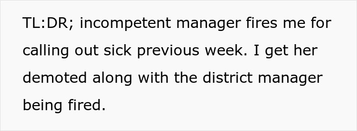 Lazy Manager Fires Student Worker Over Sick Day, Then Watches Her Career Crumble Lazy Manager Fires Student Worker Over Sick Day, Then Watches Her Career Crumble