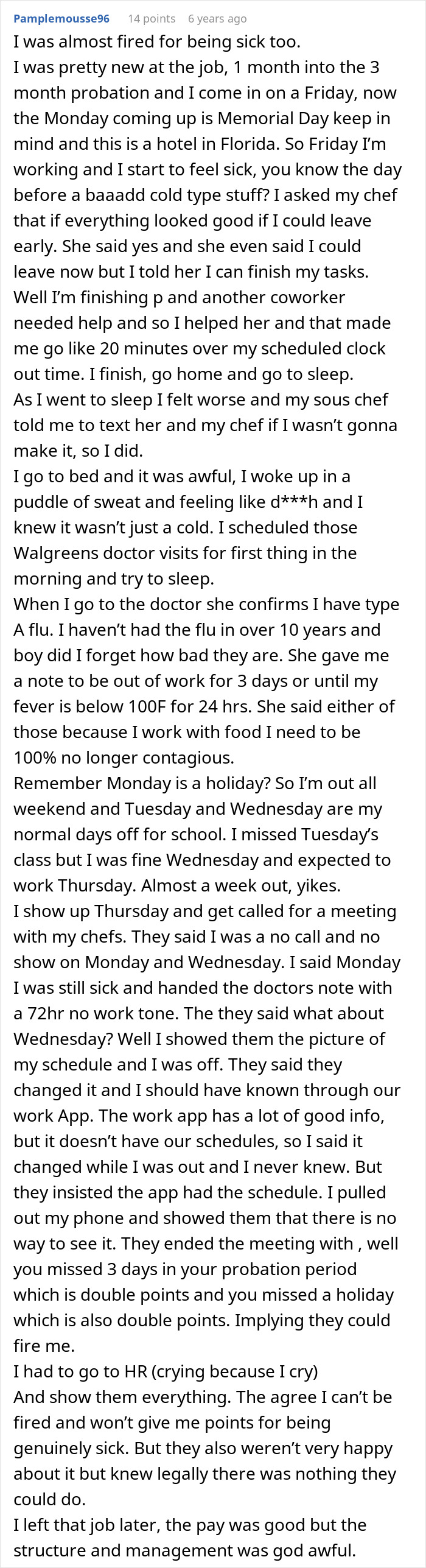 Lazy Manager Fires Student Worker Over Sick Day, Then Watches Her Career Crumble Lazy Manager Fires Student Worker Over Sick Day, Then Watches Her Career Crumble