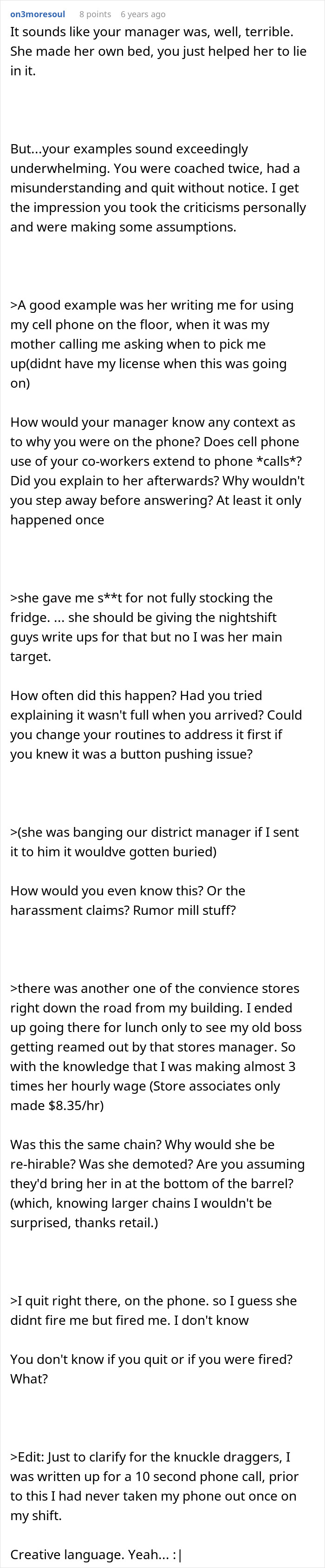 Lazy Manager Fires Student Worker Over Sick Day, Then Watches Her Career Crumble Lazy Manager Fires Student Worker Over Sick Day, Then Watches Her Career Crumble