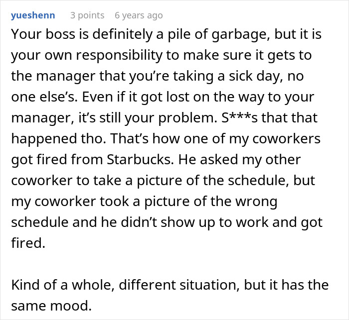 Lazy Manager Fires Student Worker Over Sick Day, Then Watches Her Career Crumble Lazy Manager Fires Student Worker Over Sick Day, Then Watches Her Career Crumble