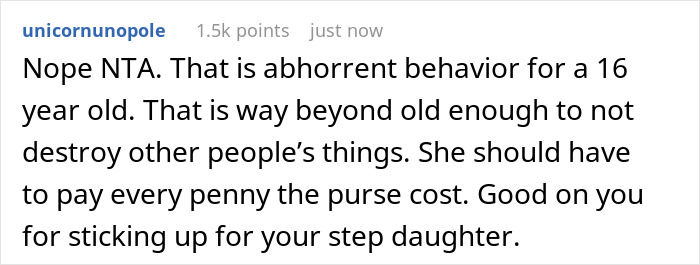 Jealous 15YO Slashes Stepsister’s $6K Designer Purse, Dad Makes Her Pay Every Dollar Back Jealous 15YO Slashes Stepsister’s $6K Designer Purse, Dad Makes Her Pay Every Dollar Back