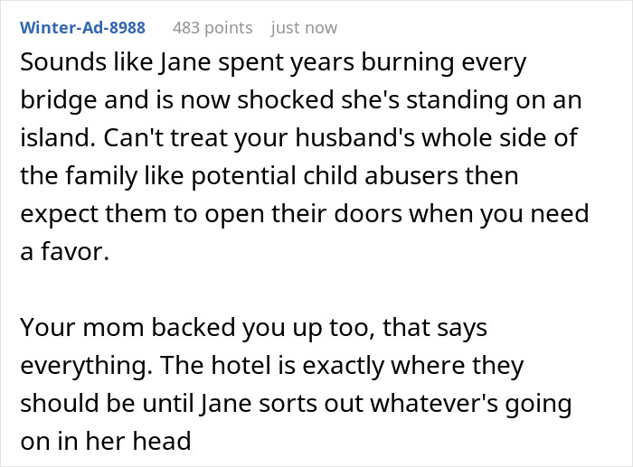 Delulu Mom Keeps Away Dad’s Fam From Kid, Gets Mad When SIL Won’t House Them When They Need Help Delulu Mom Keeps Away Dad’s Fam From Kid, Gets Mad When SIL Won’t House Them When They Need Help