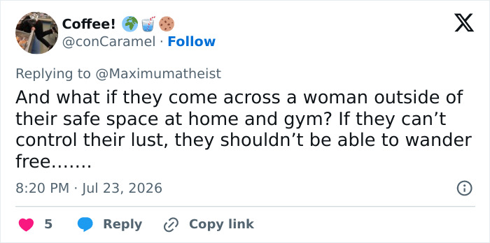 Men-Only Gyms Trying To Protect Christian Men From Lust Get Brutally Ridiculed Men-Only Gyms Trying To Protect Christian Men From Lust Get Brutally Ridiculed