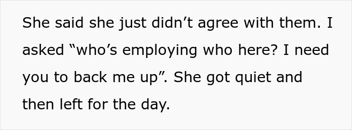 Mom Reminds Nanny About Who The Employer Is As She Keeps Violating Boundaries, She Ends Up Quitting