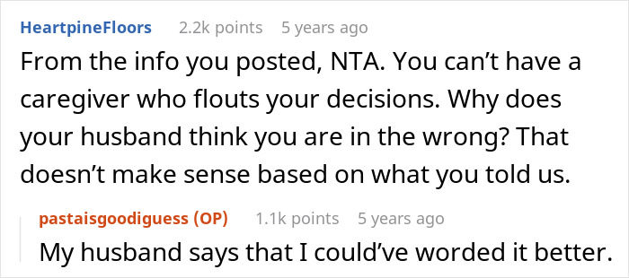 Mom Reminds Nanny About Who The Employer Is As She Keeps Violating Boundaries, She Ends Up Quitting