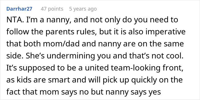 Mom Reminds Nanny About Who The Employer Is As She Keeps Violating Boundaries, She Ends Up Quitting