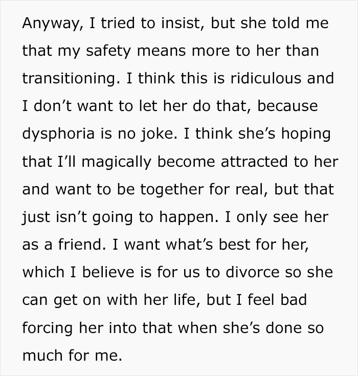 Woman Is In Shock When Her Husband Decides To Transition As He Was Supposed To Help To Hide She&rsquo;s Lesbian
