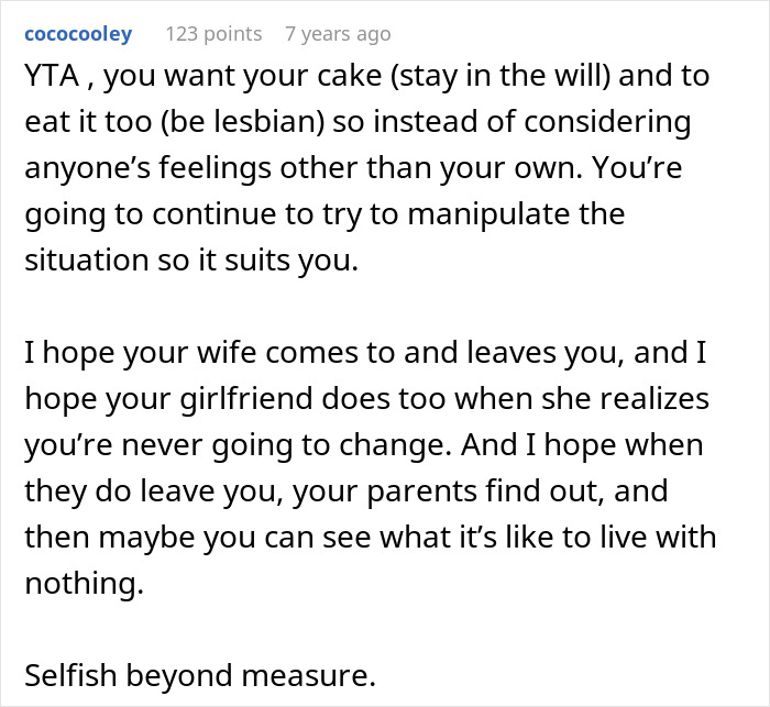 Woman Is In Shock When Her Husband Decides To Transition As He Was Supposed To Help To Hide She&rsquo;s Lesbian