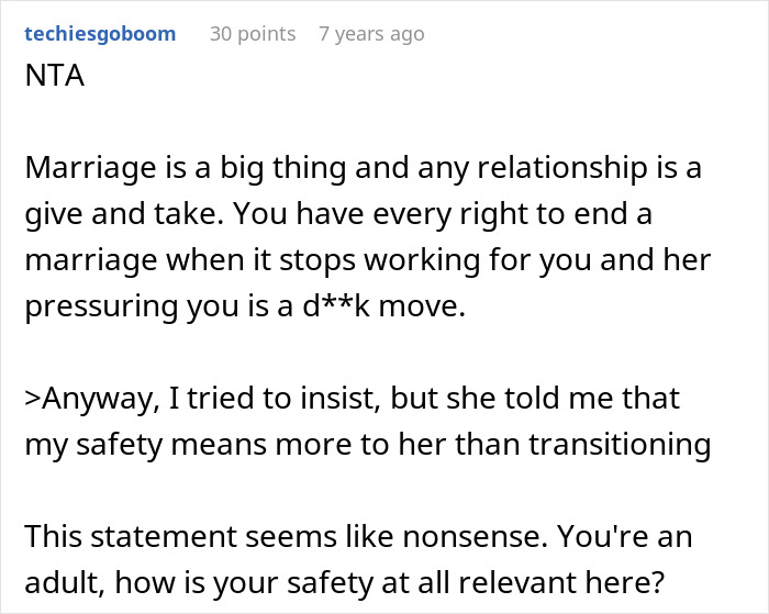 Woman Is In Shock When Her Husband Decides To Transition As He Was Supposed To Help To Hide She&rsquo;s Lesbian