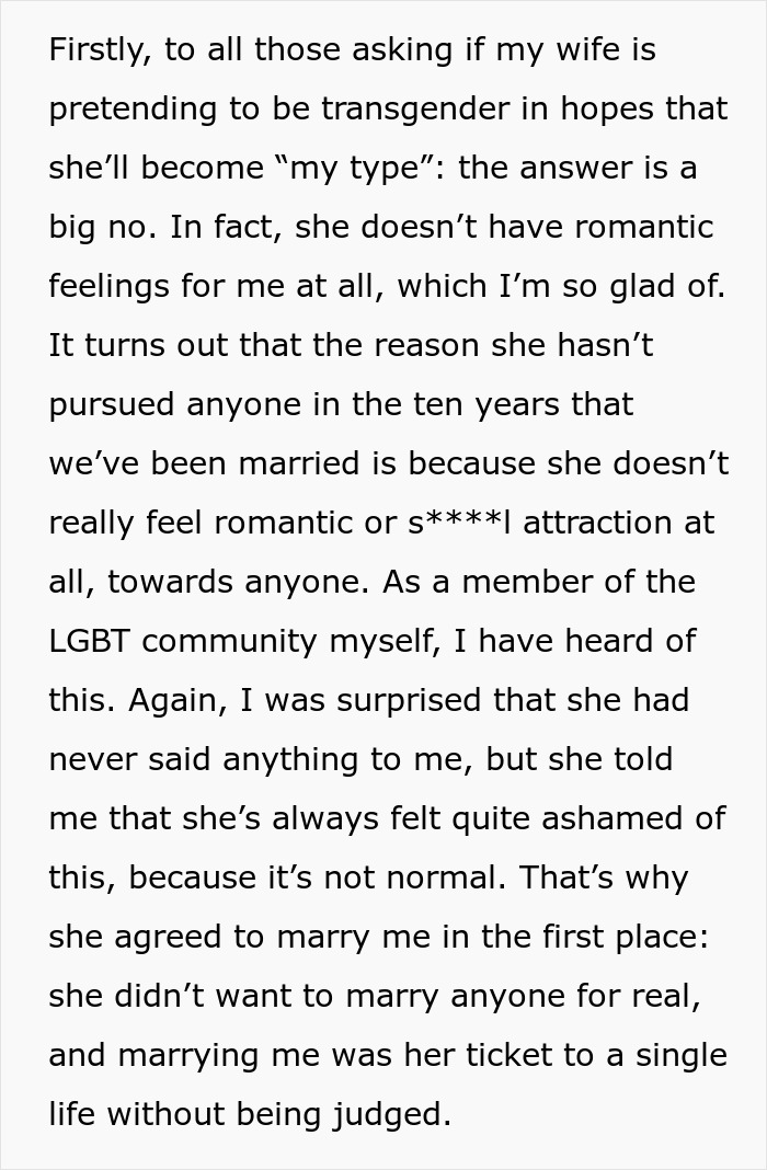 Woman Is In Shock When Her Husband Decides To Transition As He Was Supposed To Help To Hide She&rsquo;s Lesbian