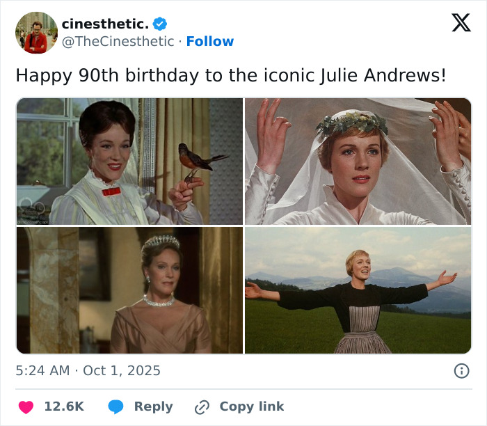 “I Almost Threw Up”: Disney Sparks Backlash After Posting Julie Andrews’ Glowing Portrait With No Explanation “I Almost Threw Up”: Disney Sparks Backlash After Posting Julie Andrews’ Glowing Portrait With No Explanation