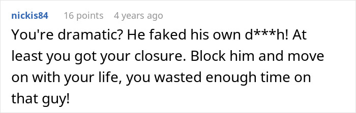 Boyfriend Pulls A Cruel “Prank,” Then Blames Girlfriend For How She Reacted Boyfriend Pulls A Cruel “Prank,” Then Blames Girlfriend For How She Reacted