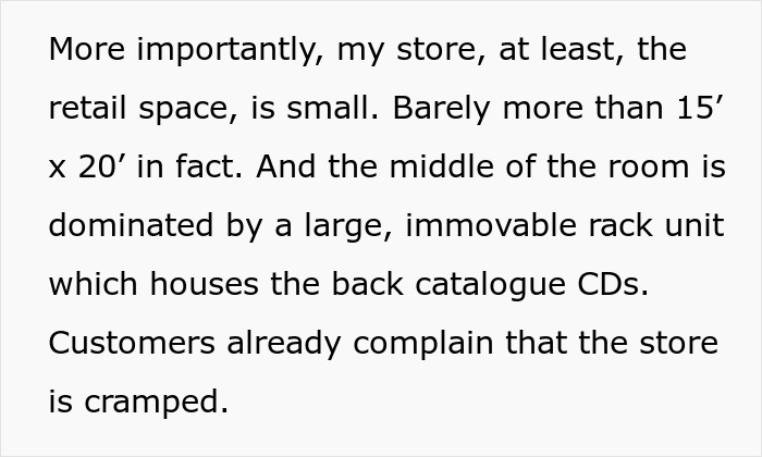 Boss Can’t Get That His Stupid Idea Will Actually Physically Prevent Customers From Entering The Store Boss Can’t Get That His Stupid Idea Will Actually Physically Prevent Customers From Entering The Store