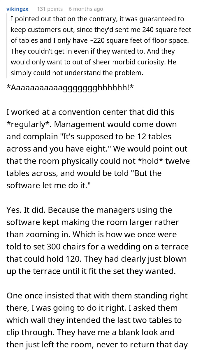 Boss Can’t Get That His Stupid Idea Will Actually Physically Prevent Customers From Entering The Store Boss Can’t Get That His Stupid Idea Will Actually Physically Prevent Customers From Entering The Store