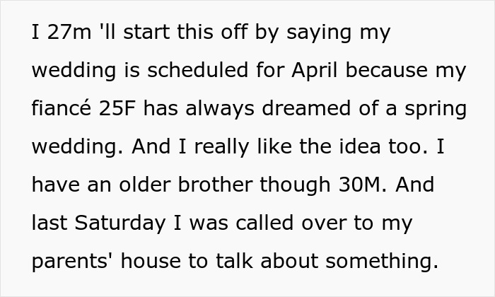 Entitled Man Plans To Propose At Brother’s Wedding, Ends Up Losing More Than He Bargained For Entitled Man Plans To Propose At Brother’s Wedding, Ends Up Losing More Than He Bargained For