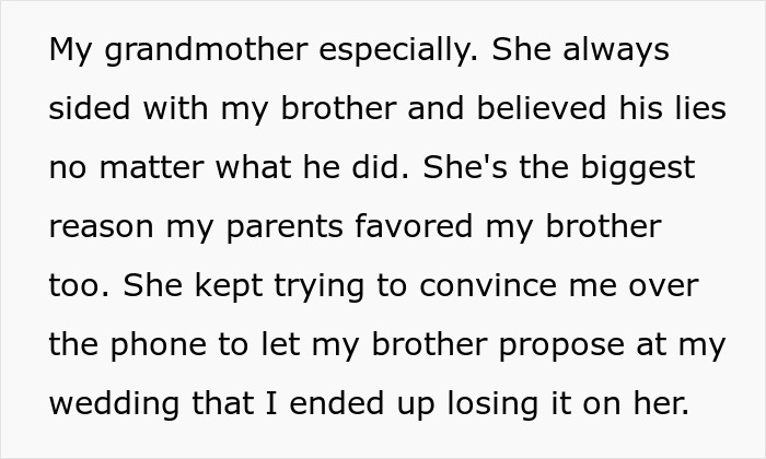 Entitled Man Plans To Propose At Brother’s Wedding, Ends Up Losing More Than He Bargained For Entitled Man Plans To Propose At Brother’s Wedding, Ends Up Losing More Than He Bargained For